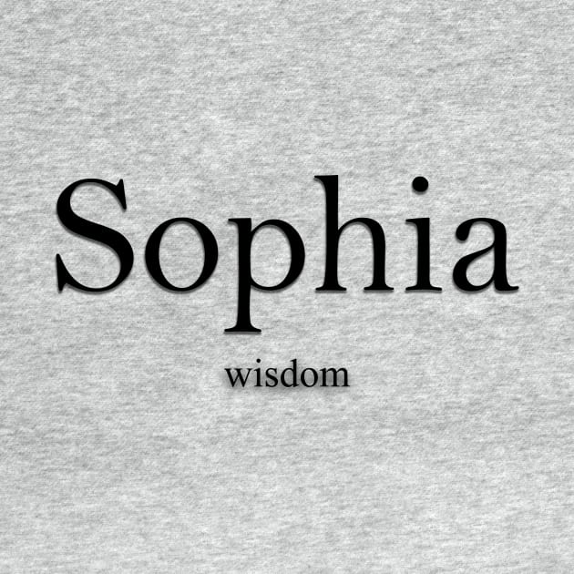 Sophia Name meaning by Demonic cute cat